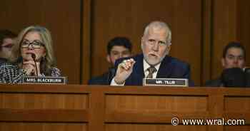 Tillis to hold fundraising event, amid town hall cancelations