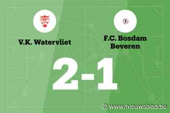 VK Watervliet verslaat Bosdam Beveren B met 2-1