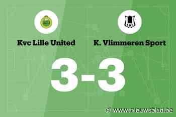 Eindelijk een punt voor Lille United