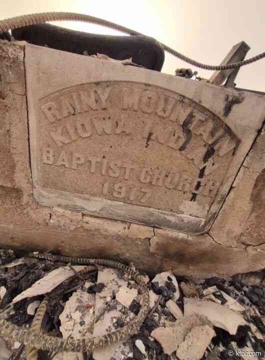 130-year-old Oklahoma church burns down