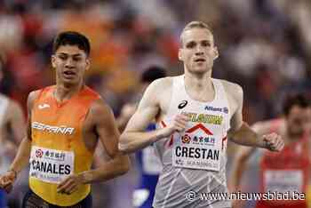 Eliott Crestan stoot door naar finale 800 meter op WK atletiek indoor: “Eerste doel is bereikt”