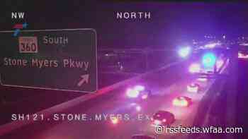 Deadly crash shuts down State Highway 121 near DFW Airport, police say