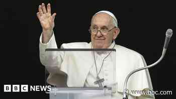 Pope to make first public appearance in five weeks, Vatican says