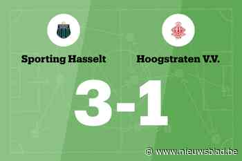 Sporting Hasselt in tweede helft voorbij Hoogstraten VV