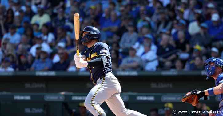 Athletics beat Brewers, 4-3, in walkoff fashion