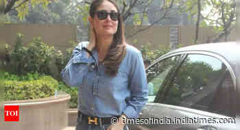 Kareena, Saif, Taimur and Jeh return from Holi vacation