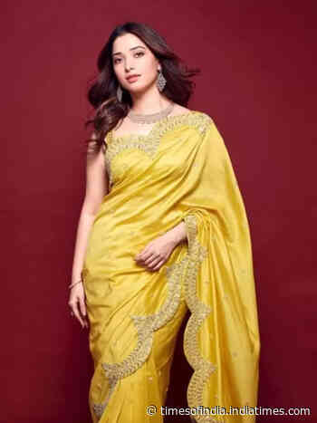 Tamannaah Bhatia's Show-Stopping Saree Moments
