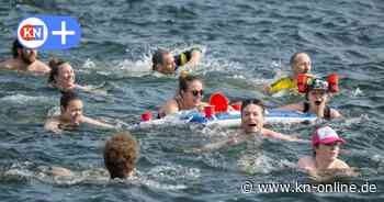 Kiel: 140 Schwimmer beim Anbaden in der Seebar Düsternbrook