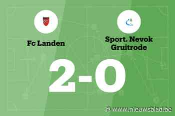 Ook FC Landen houdt Gruitrode van zege af