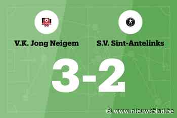 VK Jong Neigem wint met één goal verschil van SV Sint-Antelinks B