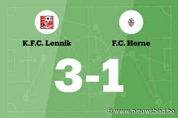 Lennik B maakt einde aan slechte reeks door zege tegen Herne B