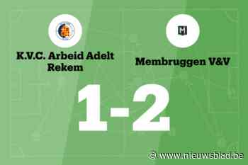 Membruggen wint uit van Rekem