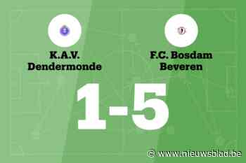Peeters leidt Bosdam Beveren naar overwinning tegen KAV Dendermonde