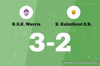 Wavria wint wedstrijd tegen Kalmthout