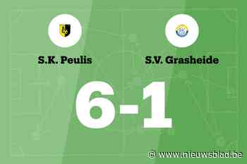 Peulis verslaat Grasheide en blijft winnen