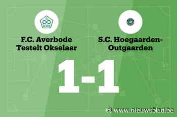 Averbode-Testelt-Okselaar B en Out-Hoegaarden B delen de punten