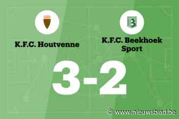Geen geluk voor Beekhoek