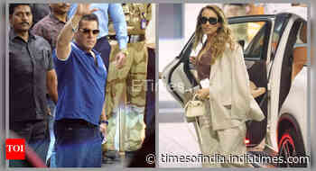 Salman jets off to an undisclosed location with Iulia