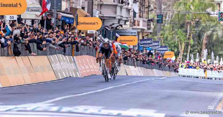 Mathieu van der Poel na zege in Milaan-San Remo: ’De eerste drie à vier uur waren verschrikkelijk’