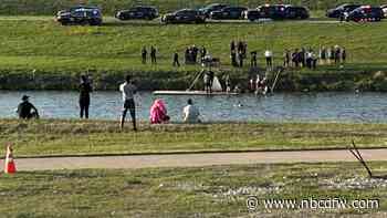 Child's body recovered 18 hours after car went into Trinity River, police say