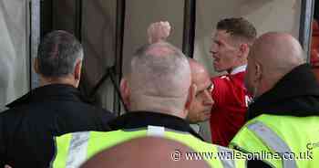 Fan arrested after clash with Wrexham star James McClean during win over Stockport