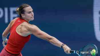 Sabalenka via titelverdedigster Collins naar kwartfinale Miami