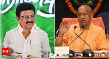 'Political black comedy at its darkest': MK Stalin slams Yogi Adityanath over 'hate' remark amid language row