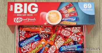 Amazon is selling giant box of Nestlé biscuits 'perfect' for dunking in tea for less than 31p a bar