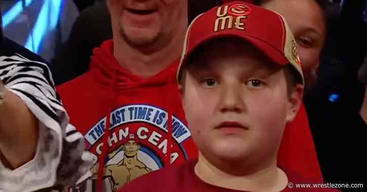 Belgian John Cena Kid Reacts To Being Called Out On WWE RAW