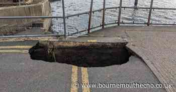 Sandbanks sinkhole is on National Trust land, says council