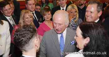 King hosts reception for regional media at Buckingham Palace with Oxford Mail