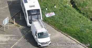 More caravans join new camp near recreation ground