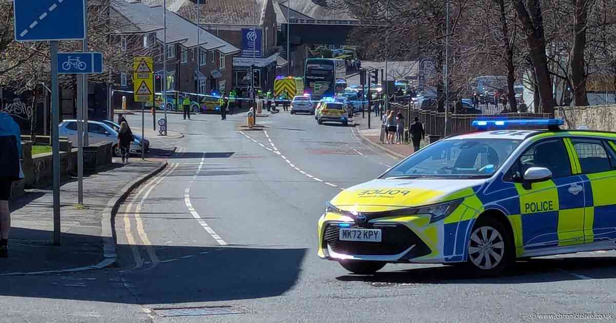 Gateshead bus crash LIVE: Updates as police on scene of incident on Bensham Road