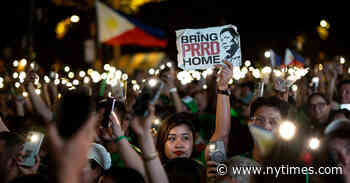 Detained in The Hague, Duterte Pursues a Political Comeback at Home