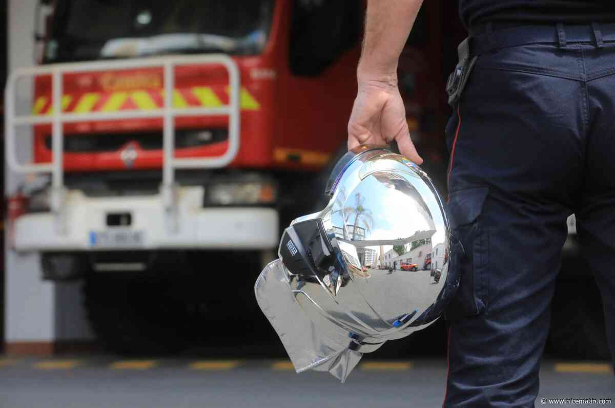 Une maman et ses deux enfants incommodés par un incendie près de Grasse