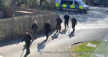 Police conduct search at grounds of Bradford district gym