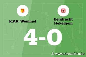 KVK Wemmel maakt tegen Hekelgem einde aan reeks zonder zege