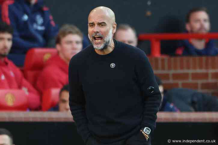 Pep Guardiola condemns Man Utd supporters over ‘lack of class’ after Phil Foden chants