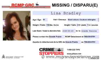 Grande Prairie RCMP search for missing 51-year-old