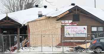 Court views video of moment bus crashes into Quebec daycare, killing two children