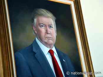 Painter of the 'worst' Trump portrait denies it was done with 'purposeful distortion'