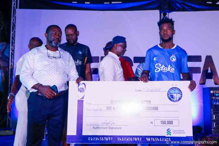 NPFL: Enyimba Player Of The Match Award Thrills Nweke; Says ‘My Best Yet To Come’