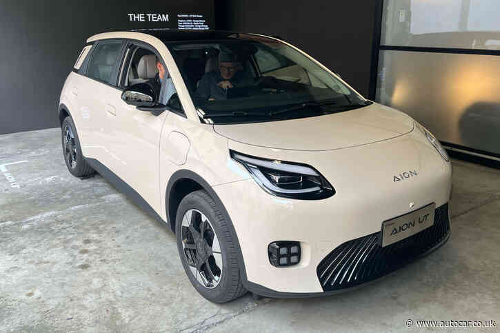 Chinese firm GAC plots UK launch with Volkswagen ID 3 rival