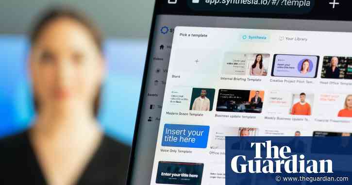 AI avatar generator Synthesia does video footage deal with Shutterstock