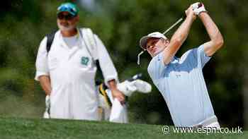 Rose masters greens, leads by 3; Rory trips late