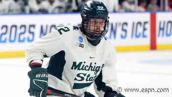 Howard wins Hobey Baker, MSU's first since 2001