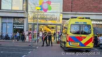 Persoon gewond winkelcentrum Bloemendaal, mogelijk steekpartij