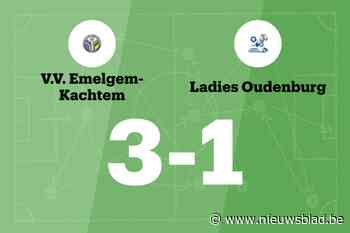 Zege VV Emelgem-Kachtem tegen Ladies Oudenburg