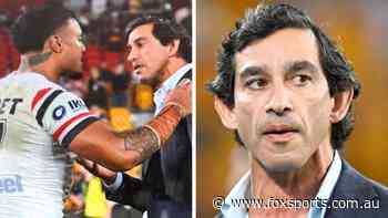 ‘It’s a bias thing’: NRL legend and Roosters star weigh in on anger driving JT, Leniu stoush