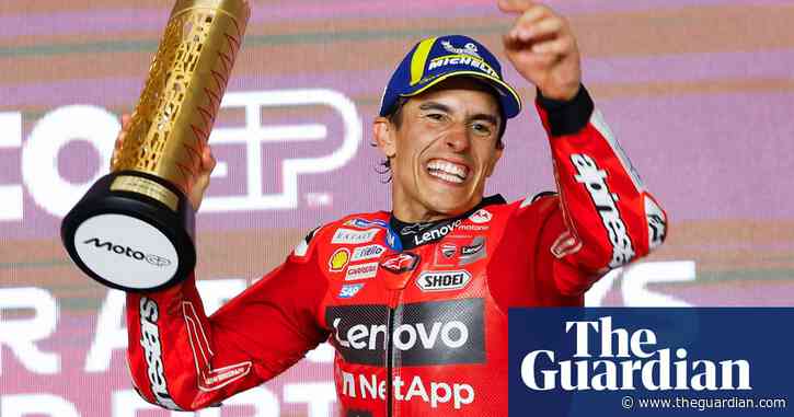 Marc Márquez wins Qatar MotoGP after collision with brother on first lap